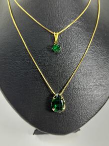 Necklace Sets - Green - View 1