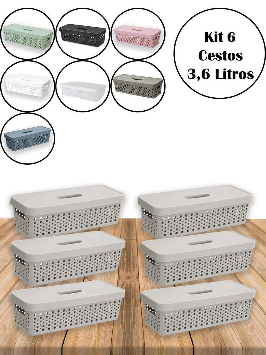 Storage Baskets - Xám - Xem 1