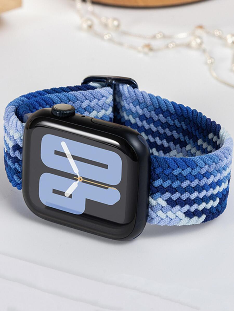 编织尼龙表带，兼容 42mm、38mm、40mm、41mm、44mm、45mm、46mm、49mm，时尚智能手表替换表带，适用于 Ultra2、Ultra、SE2、SE、Series 10、9、8、7、6、5、4、3、2、1，男女通用，是学生返校的理想礼物