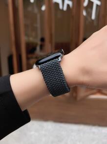 1 件深灰色男女尼龙环表带兼容 表带兼容 42 毫米 38 毫米 40 毫米 41 毫米 44 毫米 45 毫米 46 毫米 49 毫米时尚智能手表替换表带适用于系列 Ultra2 Ultra SE2 SE 11 10 9 8 7 6 5 4 3 2 1 适合女性男性作为送给返校学生的礼物 - 彩色 - 查看 3