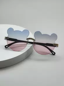 3 件套儿童熊主题时尚眼镜 - 彩色 - 查看 2