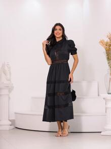 Women Dresses - Black - View 2