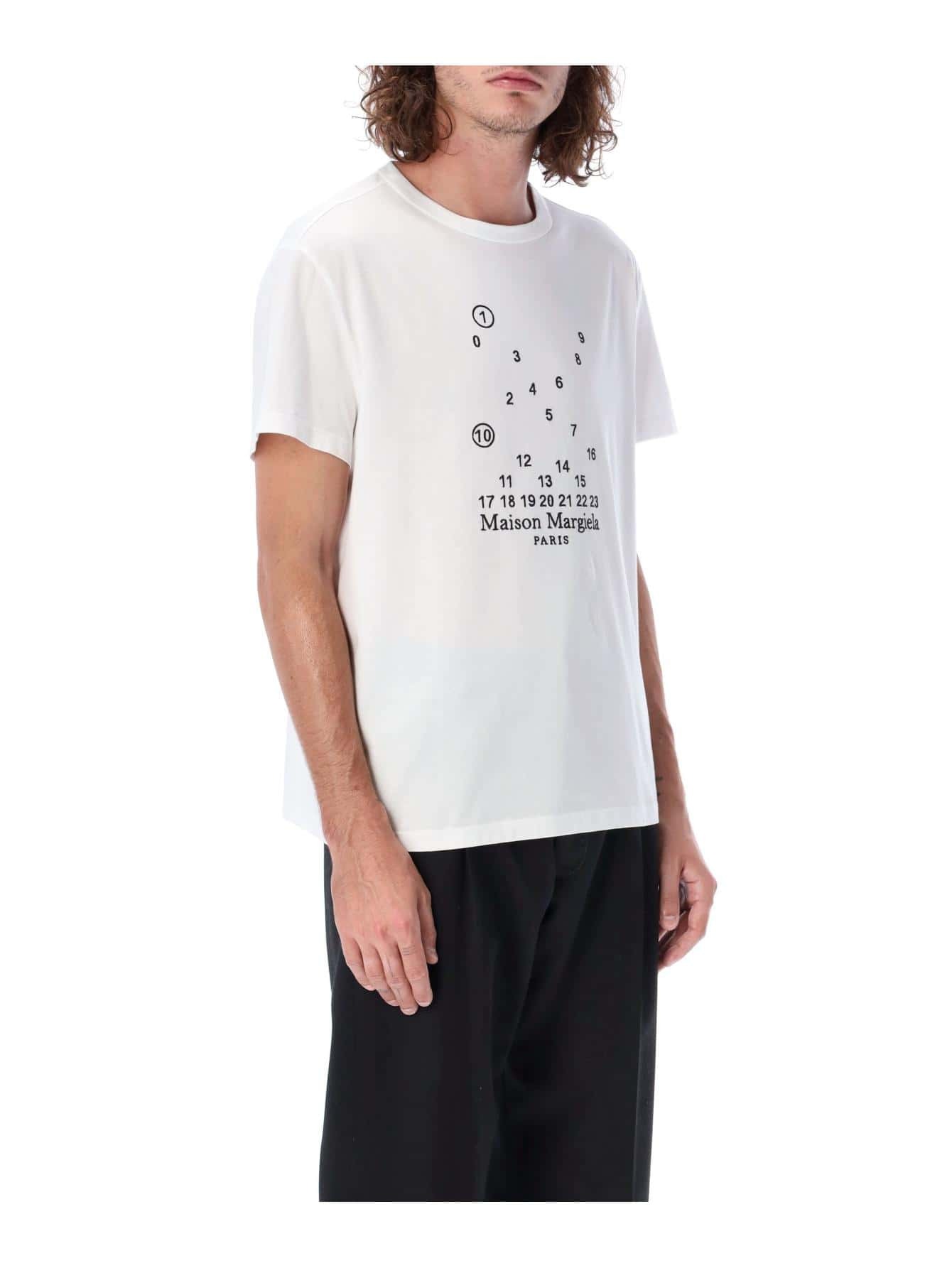 Maison Margiela Men's T-Shirt WHITE S50GC0684S22816100