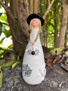 1入組萬聖節形狀花園裝飾品 - 彩色 - 查看 4