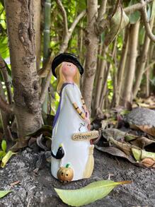 1入組萬聖節形狀花園裝飾品 - 彩色 - 查看 5