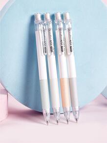 4入组/套0.5mm自動鉛筆帶活動鉛筆芯自動鉛筆,適用於學生,和寫作不附帶 - 彩色 - 查看 3