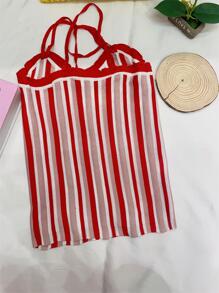 Women Tank Tops & Camis - 紅色 - 查看 2