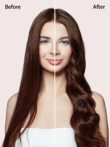 4pcs Heatless Sleep Curler Hair Styling Tool - Pink - View 4