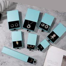 Caja de almacenamiento de joya minimalista - Celeste - Ver 4