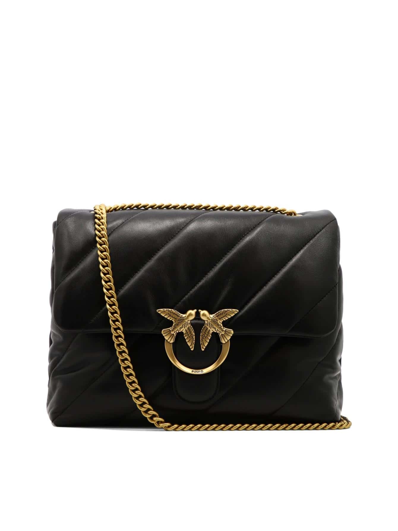 PINKO LIBREVILLE104619A2CVE63 関税送料込 Pinko Women's Love One Mini Dc Vitello Seta Stampa Cuori Bag
