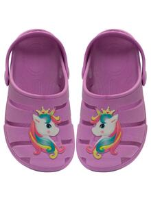 Pópidí Kids Flat Sandals - Bụi hồng - Xem 2