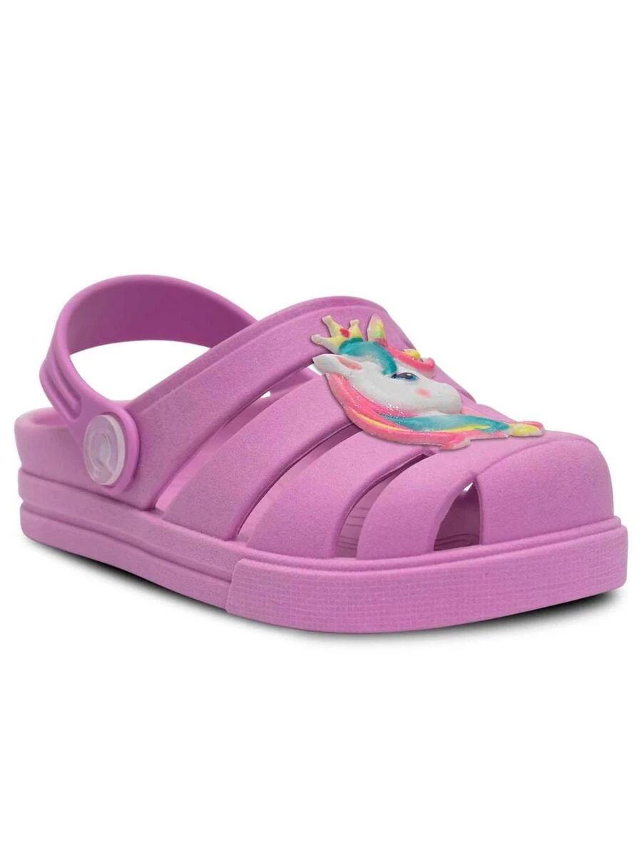 Pópidí Kids Flat Sandals - Bụi hồng - Xem 1