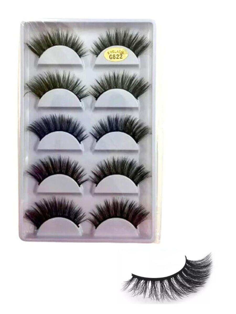 False Eyelashes - màu đen - Xem 1