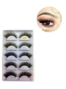 False Eyelashes - màu đen - Xem 2