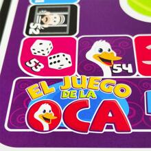 Tres Juegos Clasicos Serpientes Escaleras Oca Parchis Parkase Juego de Mesa Novedades Montecarlo - Azul Marino - Ver 4