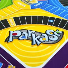 Tres Juegos Clasicos Serpientes Escaleras Oca Parchis Parkase Juego de Mesa Novedades Montecarlo - Azul Marino - Ver 5