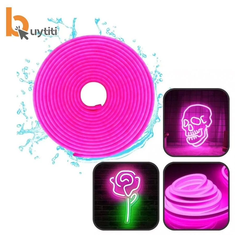 Tira de luz LED de Neón 5m de longitud 2841RGB-ROSA - Rosa - Ver 1