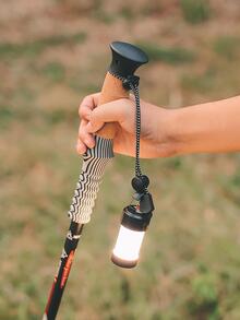 1pc Outdoor mountaineering Bag hanging buckle fixing buckle elastic rope binding buckle - Black - View 7