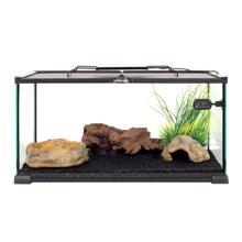 1 PC Reptile Water Bowl Terrarium Water Dish Food Feeding Bowl for Reptile Amphibian Pets Large(11"x 8"x 2.4") - Yellow - View 2