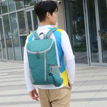 Foldable Rainproof Backpack Ultralight School Bag Outdoor Travel Lightweight Backpack - Green - View 9