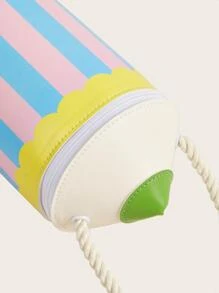 1 cô gái khối màu bút chì thiết kế túi mới lạ - Nhiều màu - Xem 4