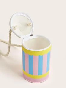 1 cô gái khối màu bút chì thiết kế túi mới lạ - Nhiều màu - Xem 6