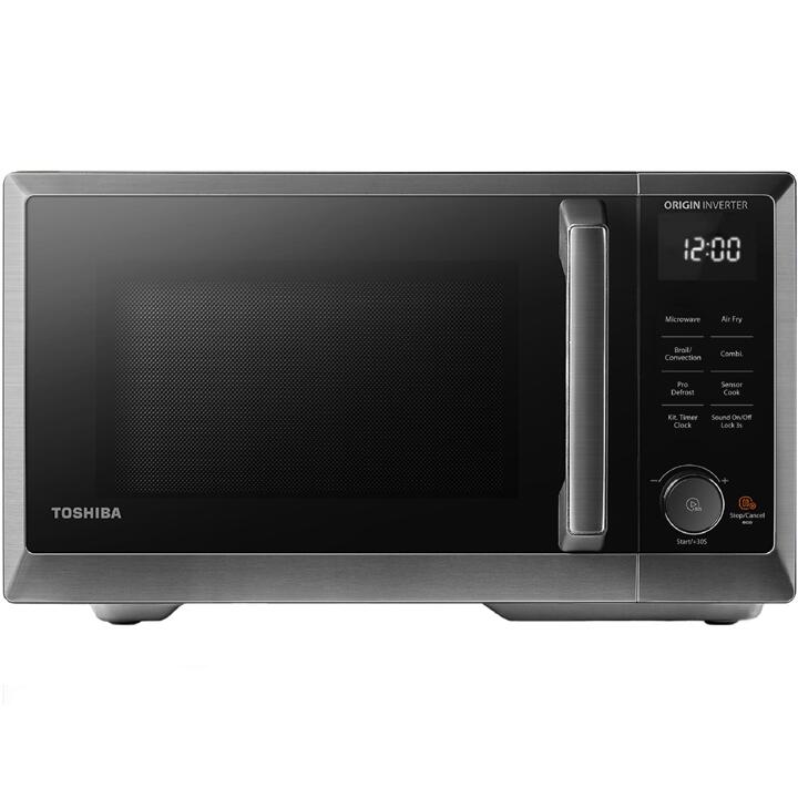 Toshiba In Black Stainless Steel 1100 Watt Countertop, 42 OFF