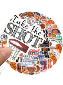 50 miếng dán thể thao bóng rổ - Nhiều màu - Xem 3