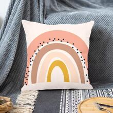 1 pieza con patrón de arcoíris Funda para almohada ( Almohada núcleo no incluido ) - Multicolor - Ver 5