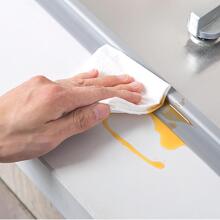 1pc Waterproof PVC Sealant Tape, Modern Grey Strong Adhesive Patch For Kitchen