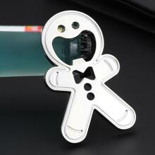 Dụng cụ mở chai từ tính hình hoạt hình - Bạc - Xem 1