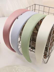 素色極簡寬髮箍 - 彩色 - 查看 1