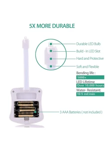 8 hoặc 16 Màu Cảm Biến Chuyển Động Của Con Người Đèn LED Vệ Sinh Nhà Tắm Closestool Đèn Ngủ Trang Trí Nhà Cửa - Nhiều màu - Xem 5