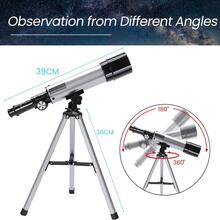 Astronomical Telescope HD Monocular Telescope - Silver - View 4