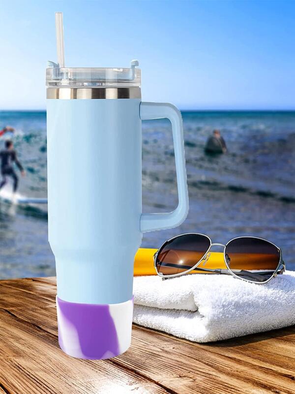 1Pc Silicone Bottle Cover for Cup Accessories SHEIN USA