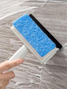 1pc Creative Double-Sided Glass Mirror Scraper For Home, Bathroom Cleaning On Ceramic Tile And Wall Surface,Kitchen,Bathroom,Home,Household Supplies - Blue - View 3