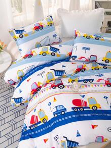 3 Cái/bộ Sợi Polyester Có Thể Đảo Ngược In Túi Đựng Chăn Màn Bộ Cho Kỹ Thuật Ô Tô Người Hâm Mộ, Không Làm Đầy - Nhiều màu - Xem 6