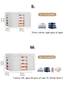 1PC Hộp đựng quần áo màu xám, Hộp đựng chăn, Hộp đựng đồ chơi dung tích lớn, Hộp đựng đồ trang trí có thể gập lại Trang trí lễ hội Trang trí phòng Trang trí nhà Trang trí phòng ngủ Trang trí phòng ngủ, Hộp đựng đồ, Hộp đựng đồ, Lưu trữ tại nhà, Áo phông trắng nữ, Quần đen nữ, Quần áo mùa đông cho nữ, Váy, Quần áo mùa đông cho nữ, Váy cho phụ nữ thanh lịch, Áo sơ mi trắng cho nữ, Tay dài, Bộ đồ liền quần màu trắng cho nữ, Váy mùa xuân cho nữ, Trang phục mùa xuân cho nữ, Mùa xuân, Quần áo mùa xuân, Tối giản, Áo mùa hè - Xám - Xem 6