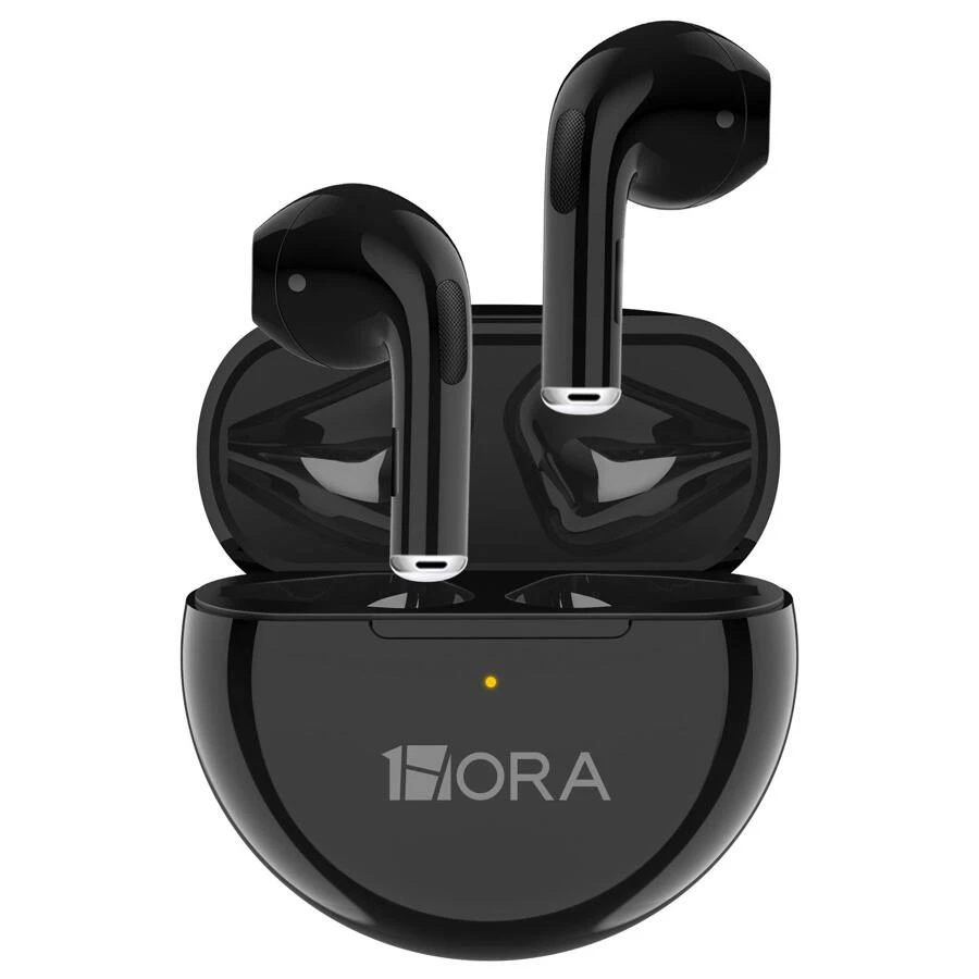 1Hour Bluetooth Headphone In Ear Wireless Headphones - Black - View 1