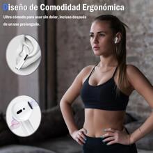 1Hour Bluetooth Headphone In Ear Wireless Headphones - White - View 4