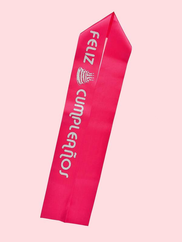 Happy Birthday Shoulder Strap In Spanish, Birthday Party Accessory