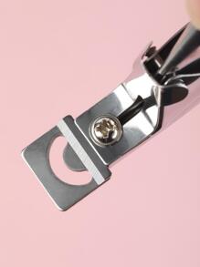 1pc Manicure Straight-Cut Clipper, False Nail Sticker U & Square-Shaped, French Manicure Trimmer Scissors, Nail Art Tool For Shaping Square, Round & French Nails - View 6