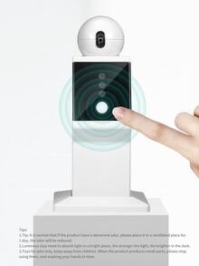 1 pieza Juguete para gatos recargable láser - Blanco - Ver 6