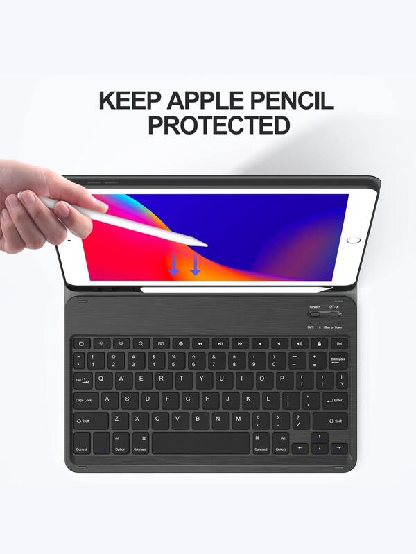 CHESONA Keyboard Case for iPad 9th Generation (2021)/8th Gen/7th Gen 10