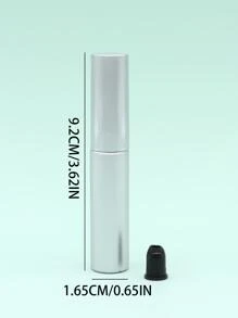 1pc 8ml Empty Eyeliner & Eyelash Growth Serum Packaging Bottle - Silver - View 3