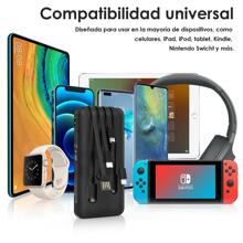 1Hour Portable Portable Battery Charger 4 In 1 Power Bank 10000 Mah - Black - View 8