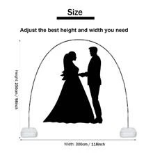 Balloon Arch Kit 1set, Balloon Arch Stand with Water Fillable Bases - Multicolor - View 4