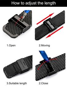 1pc Fashion Silver Milanese Metal Watch Band Compatible With Samsung Amazfit Smart Watch Universal 20mm 22mm Stainless Steel Watch Strap Compatible With Samsung Galaxy Watch 3 42mm 46mm Compatible With Galaxy Active 2 40mm/44mm Compatible With Watch Gt2,Watchband For Smart Watch - Silver - View 9