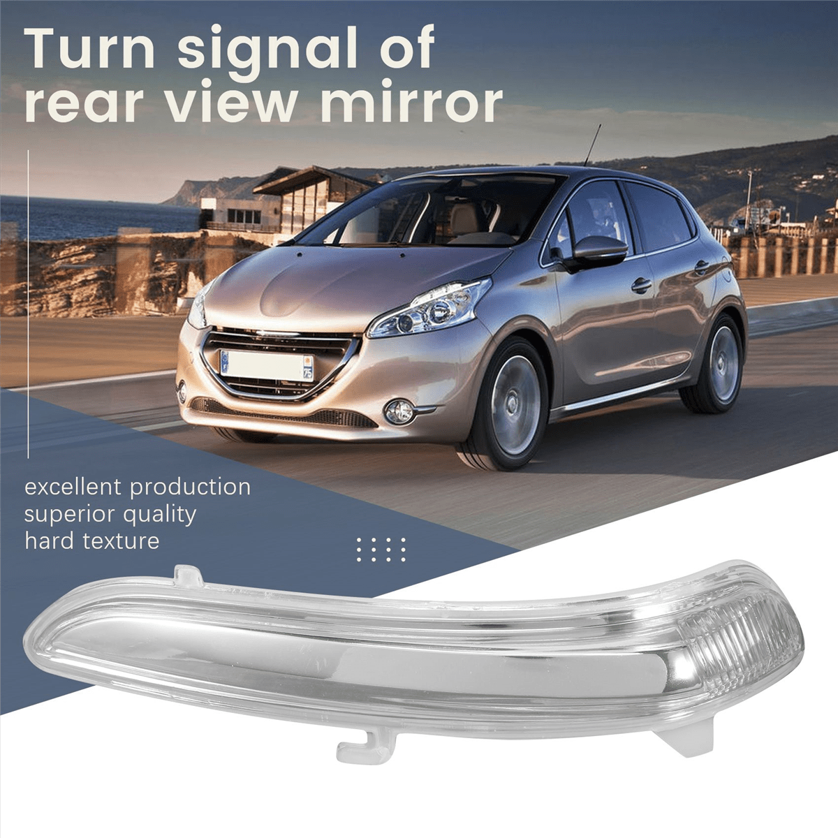 Wing Mirror Indicator Lens Turn Signal Shell For Ford Transit MK8 Left +Right | EBay