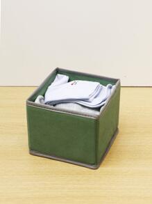多包装高品质无纺布PP板可水洗可折叠无异味衣物收纳盒，多种颜色和尺寸可选。无纺布收纳盒底部带拉链，可折叠，用于存放玩具、衣物和杂物。 - 軍綠色 - 查看 9